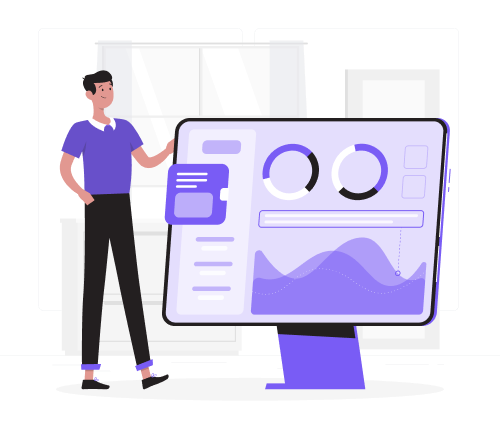 Admin Dashboard Illustration